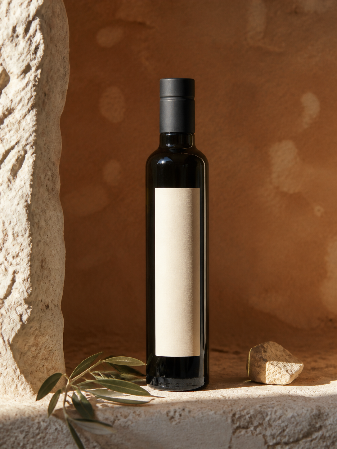 Bottiglia di olio extravergine monocultivar Coratina
